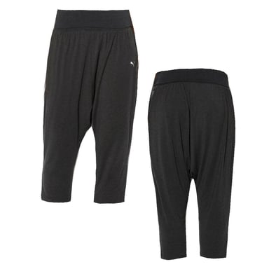 Joggers de baile 3/4 drapey Charcoal para mujer Puma