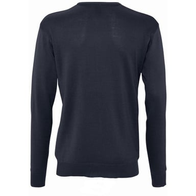 SOLS Mens Galaxy V Neck Sweater (Navy)