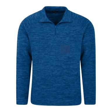 Mountain Warehouse Mens Snowdon II Fleece Top (Cobalt)