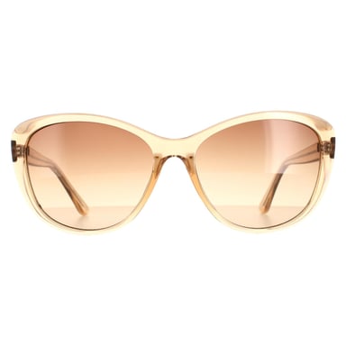 Gafas de sol Calvin Klein CK19560S 270 Crystal Beige Marrón Degradado