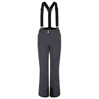 Dare 2B Womens/Ladies Effused II Waterproof Ski Trousers (Ebony Grey)