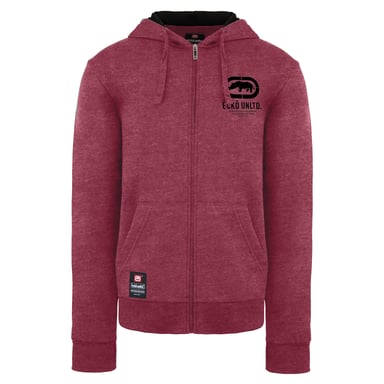 Ecko Unltd. Cornice Chaqueta de chándal burdeos para hombre