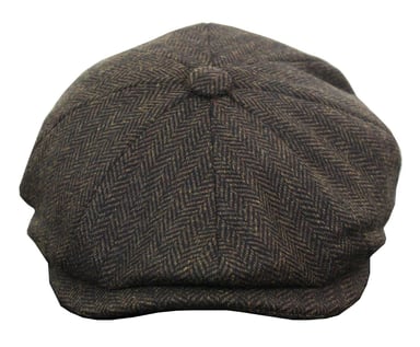 Sombrero Gatsby de tweed Peaky Blinders para hombre
