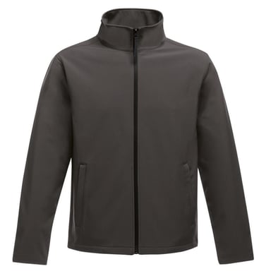 Regatta Standout Mens Ablaze Printable Soft Shell Jacket (Seal Grey/Black)