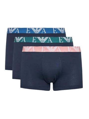Pack de 3 calzoncillos Armani para hombre en azul marino