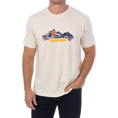 Camiseta S-Backcountry manga corta y cuello redondo NP0A4GM1 hombre