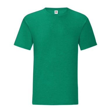 Fruit Of The Loom Mens Iconic 150 T-Shirt (Heather Green)