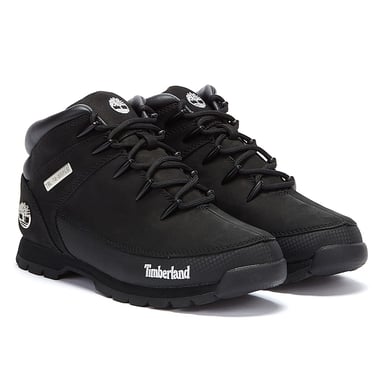 Timberland Mens Euro Sprint Black Boots
