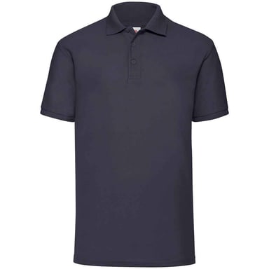 Fruit of the Loom Mens Pique Polo Shirt (Deep Navy)