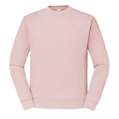 Fruit Of The Loom Mens Classic Drop Shoulder Sweatshirt (Powder Rose)