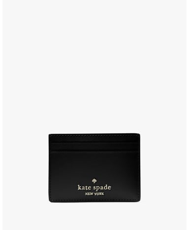 Madison Saffiano Leather Small Slim Card Holder