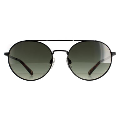 Gafas de sol Ted Baker Round unisex negro gris TB1531 Warner