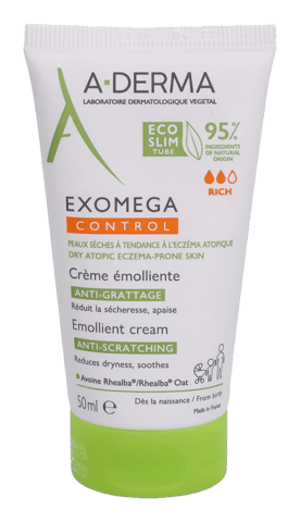 A-Derma Exomega Control Crema Emoliente 50 ml