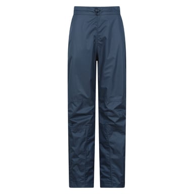 Mountain Warehouse Womens/Ladies Spray Waterproof Over Trousers (Navy)
