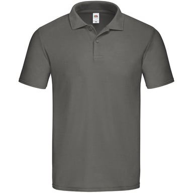 Fruit of the Loom Mens Original Pique Polo Shirt (Light Graphite)