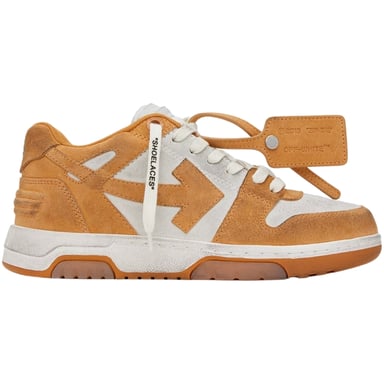 Off-White Out Of Office Zapatillas vintage aus Wildleder en naranja