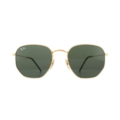 Ray-Ban Gafas de sol Hexagonal 3548N 001 Oro Verde
