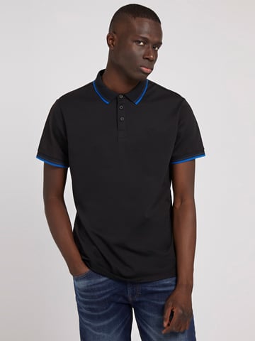 Guess Polo Hombre Negro