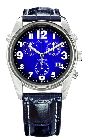 Jowissa: reloj ginebra azul para hombre
