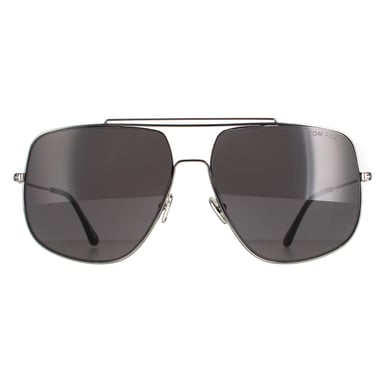 Gafas de sol Tom Ford Aviator Mens Ruthenium Gray FT0927 Liam