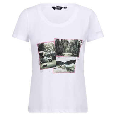 Regatta Womens/Ladies Filandra VIII Photograph T-Shirt (White)