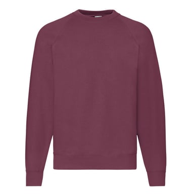 Fruit of the Loom Mens Premium Set-in Sweatshirt (Burgundy)