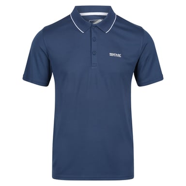 Regatta Mens Maverick V Active Polo Shirt (Moonlight Denim)