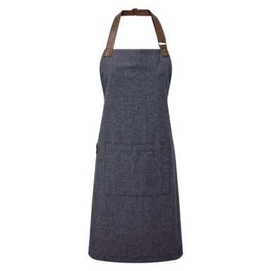 Premier Adults Unisex Annex Bib Apron (Navy)
