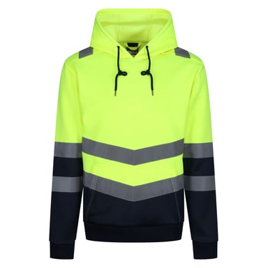 Regatta Mens Overhead High-Vis Hoodie (Yellow)