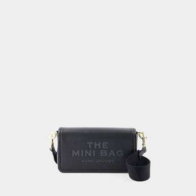 The Mini Crossbody Shoulder Bag - Marc Jacobs - Piel - Negro