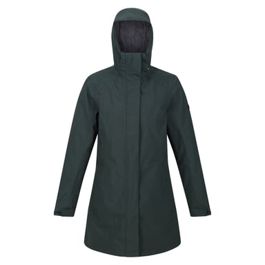 Regatta Womens/Ladies Denbury IV 2 in 1 Waterproof Jacket (Darkest Spruce/Black)