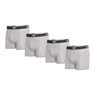 Calzoncillos Cappuccino Italia 4-Pack Boxers Gris