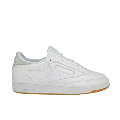 Reebok Club C 85 Diamond Lace-Up White Lisk Smooth Womens Entrenadores BD4427