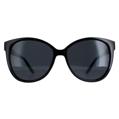 Montana MP74 gafas de sol polarizadas ahumadas negro brillante