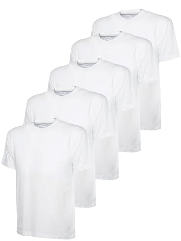 Kruze | Camisetas de Cuello Redondo para Mujer (Paquete de 5)