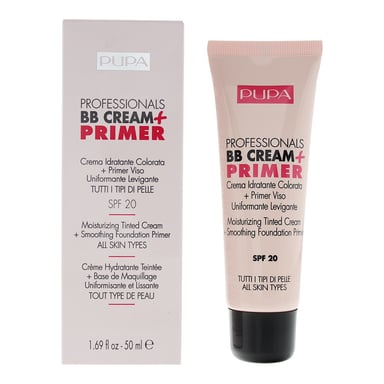 Pupa Professional BB Cream + Primer 001 Nude BB Cream 50ml