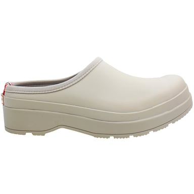 Zuecos para hombre Hunter Play Lined en color blanco