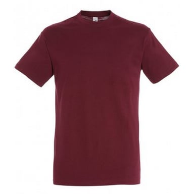 SOLS Mens Regent Short Sleeve T-Shirt (Burgundy)