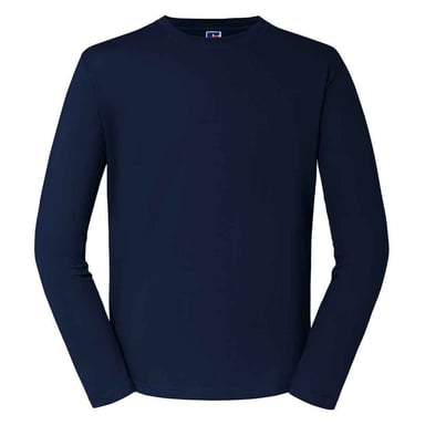 Russell Unisex Adult Classic Long-Sleeved T-Shirt (French Navy)