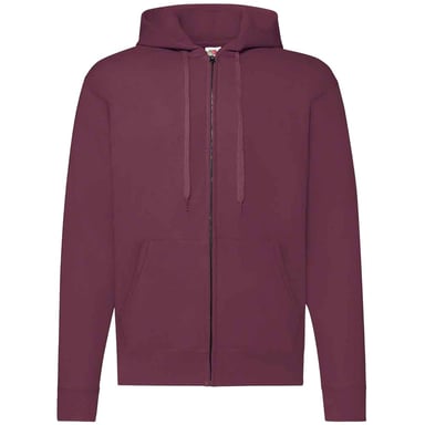 Fruit of the Loom Unisex Adult Classic Hoodie (Burgundy)