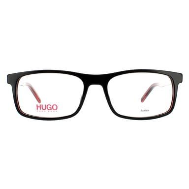 Hugo by Hugo Boss Gafas HG 1004 OIT 16 Negro Rojo Hombre