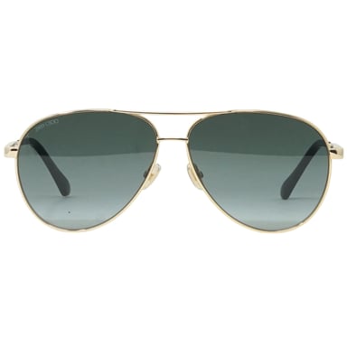 Jimmy Choo Jimena 2M2 Gafas de sol doradas