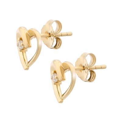 Orphelia 'Mera' Women's 925 Sterling Silver Stud Earrings - Gold zo-7370 G