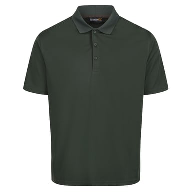Regatta Mens Pro Moisture Wicking Polo Shirt (Dark Green)