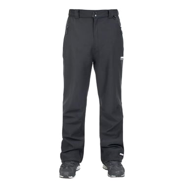 Trespass Mens Hemic Softshell Trousers (Black X)