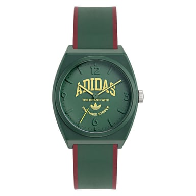 Adidas Originals Project Two Grfx Unisex's Green Watch AOST24073