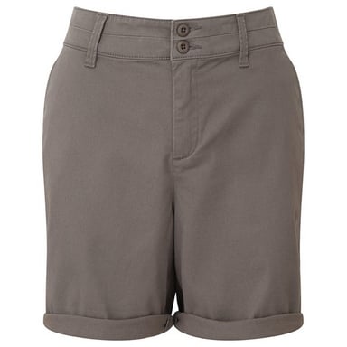 Asquith & Fox Womens/Ladies Chino Lightweight Shorts (Slate)