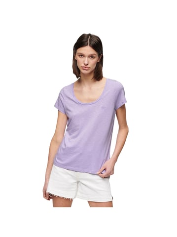 Camiseta de cuello redondo Superdry para mujer