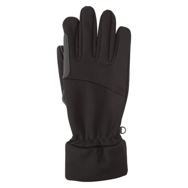 Mountain Warehouse Womens/Ladies Softshell Touch Gloves (Black)