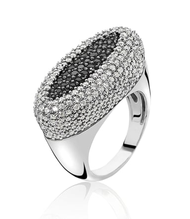 Orphelia Women's 925 Sterling Silver Ring - Silver ZR-3891